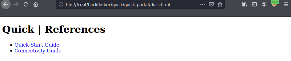 Docs page