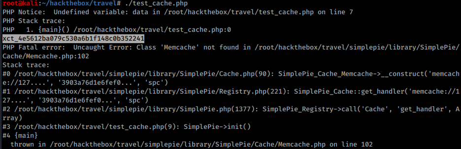 Memcache key