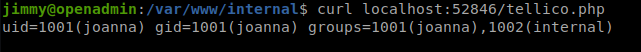 Script result