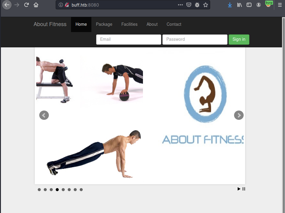 Main page